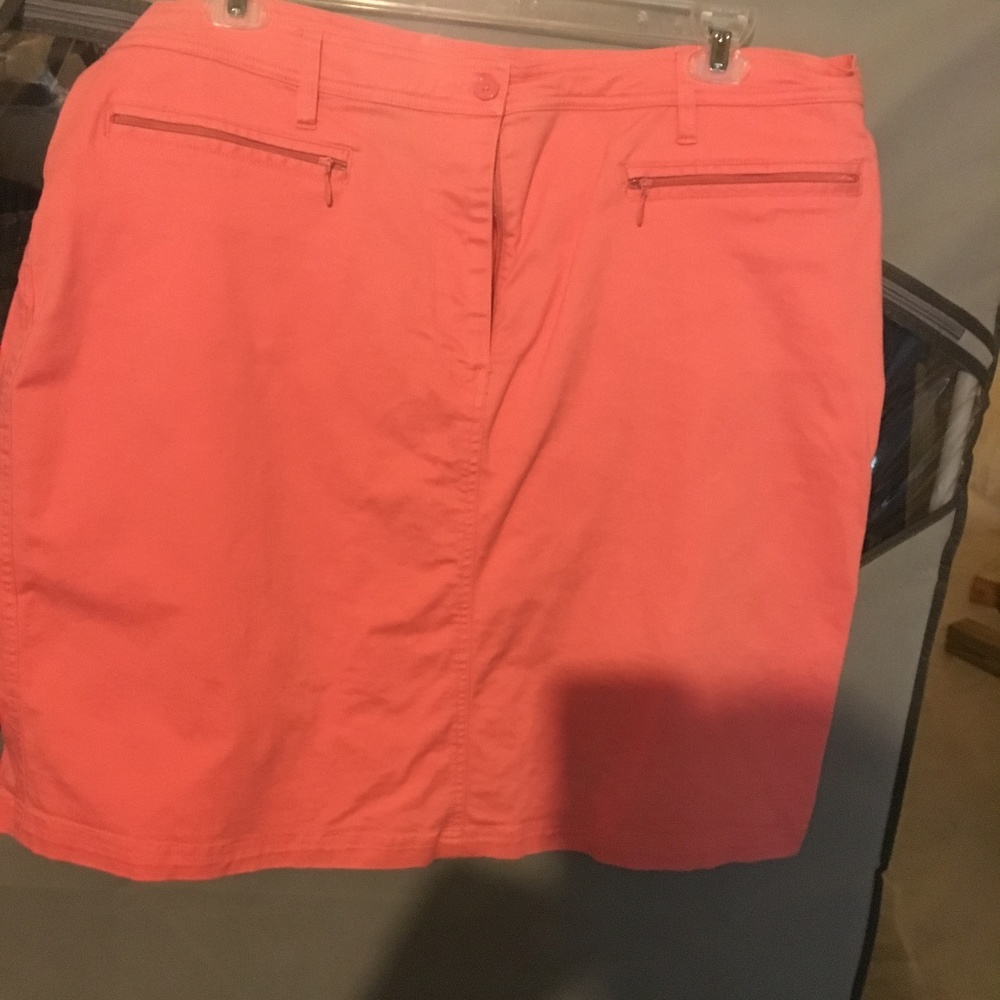 Orange-Colored Skirt